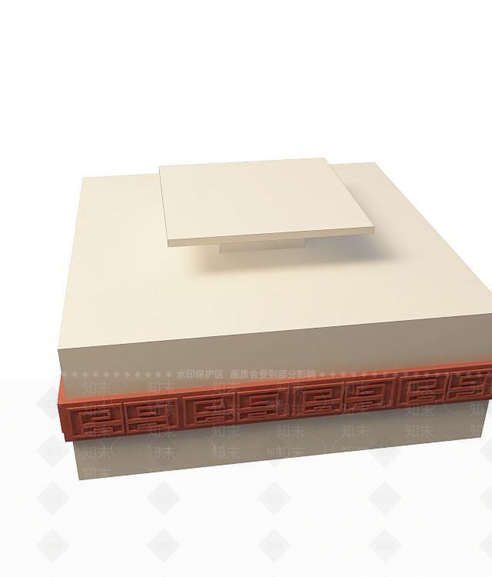 新中式吸顶灯3D模型下载【ID:1191714561】