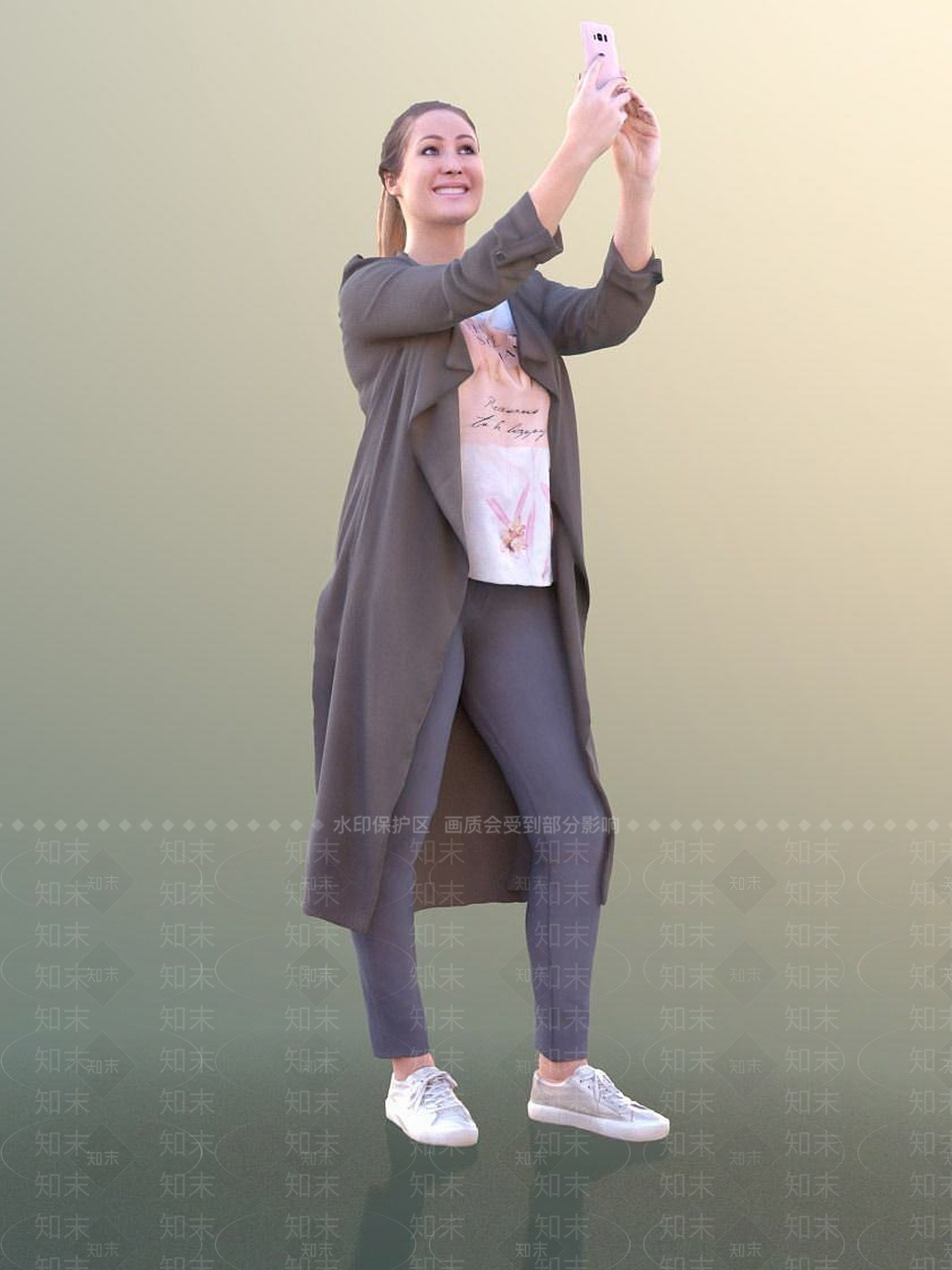 现代手机vr人物3D模型下载【ID:1191714802】