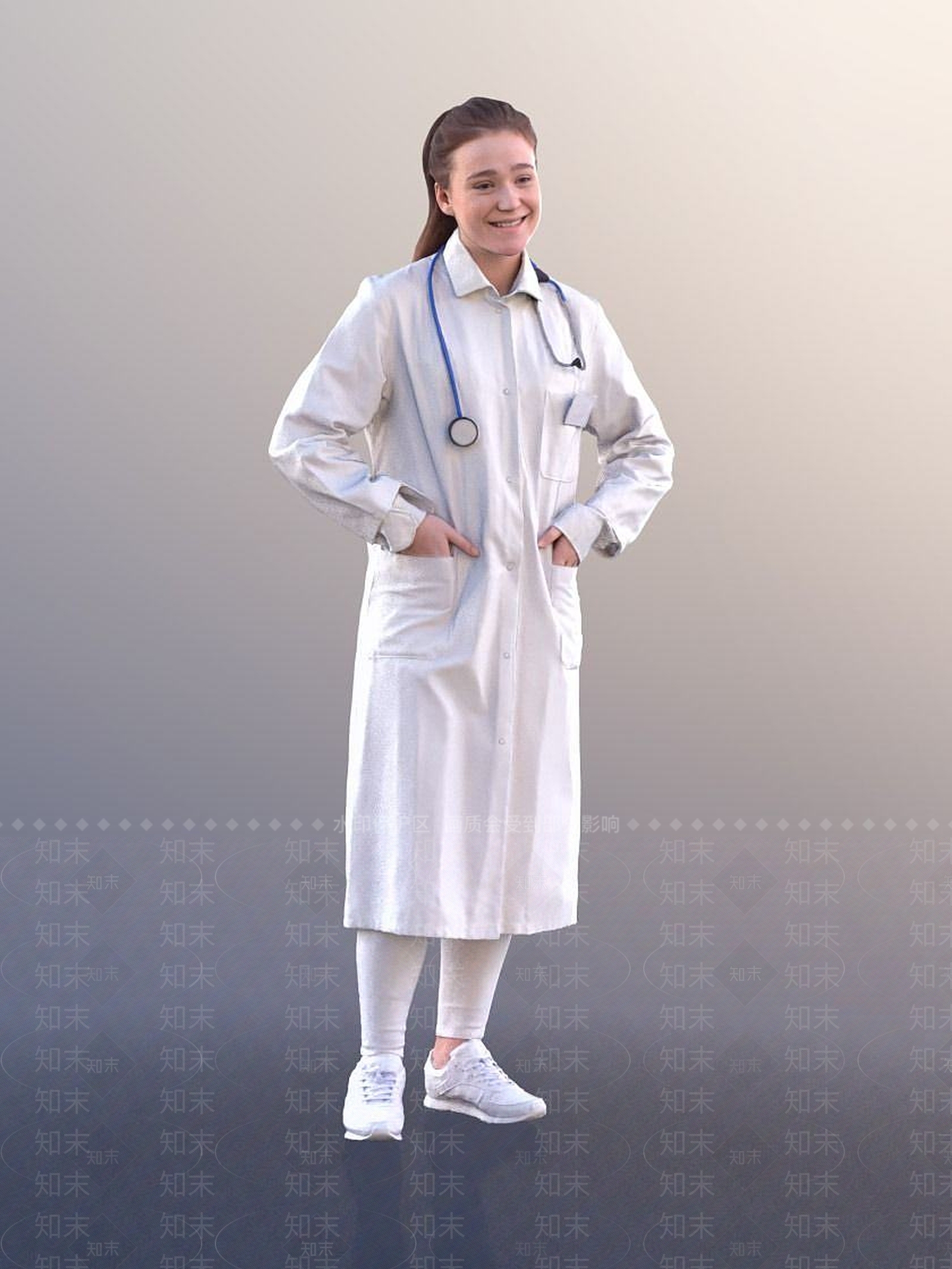 现代医务人员3D模型下载【ID:1191714809】