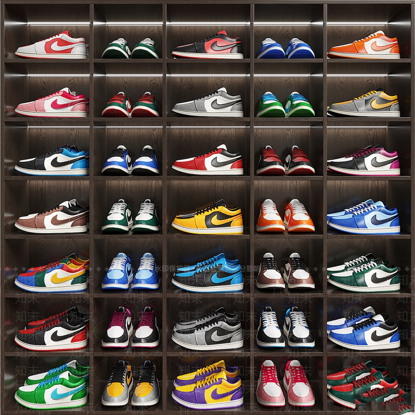 鞋子3D模型下载【ID:1191716791】