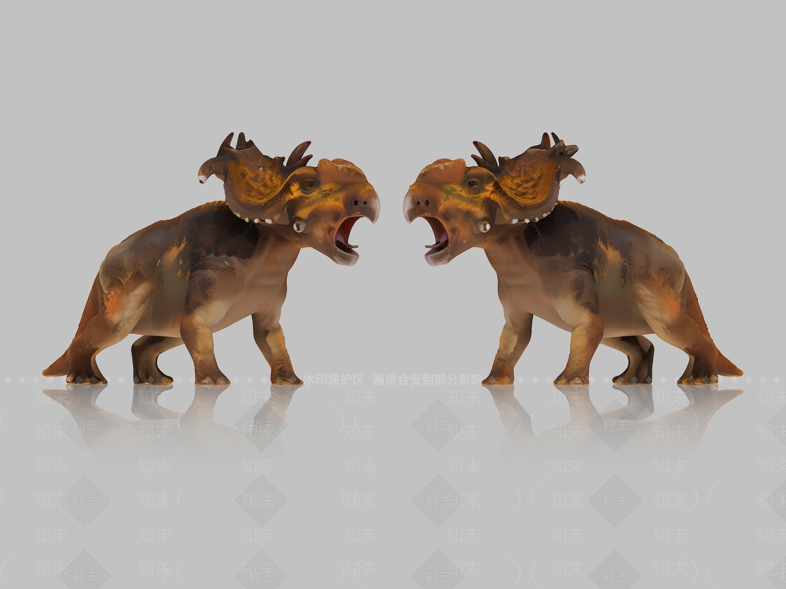 爬行类动物3D模型下载【ID:1191721807】