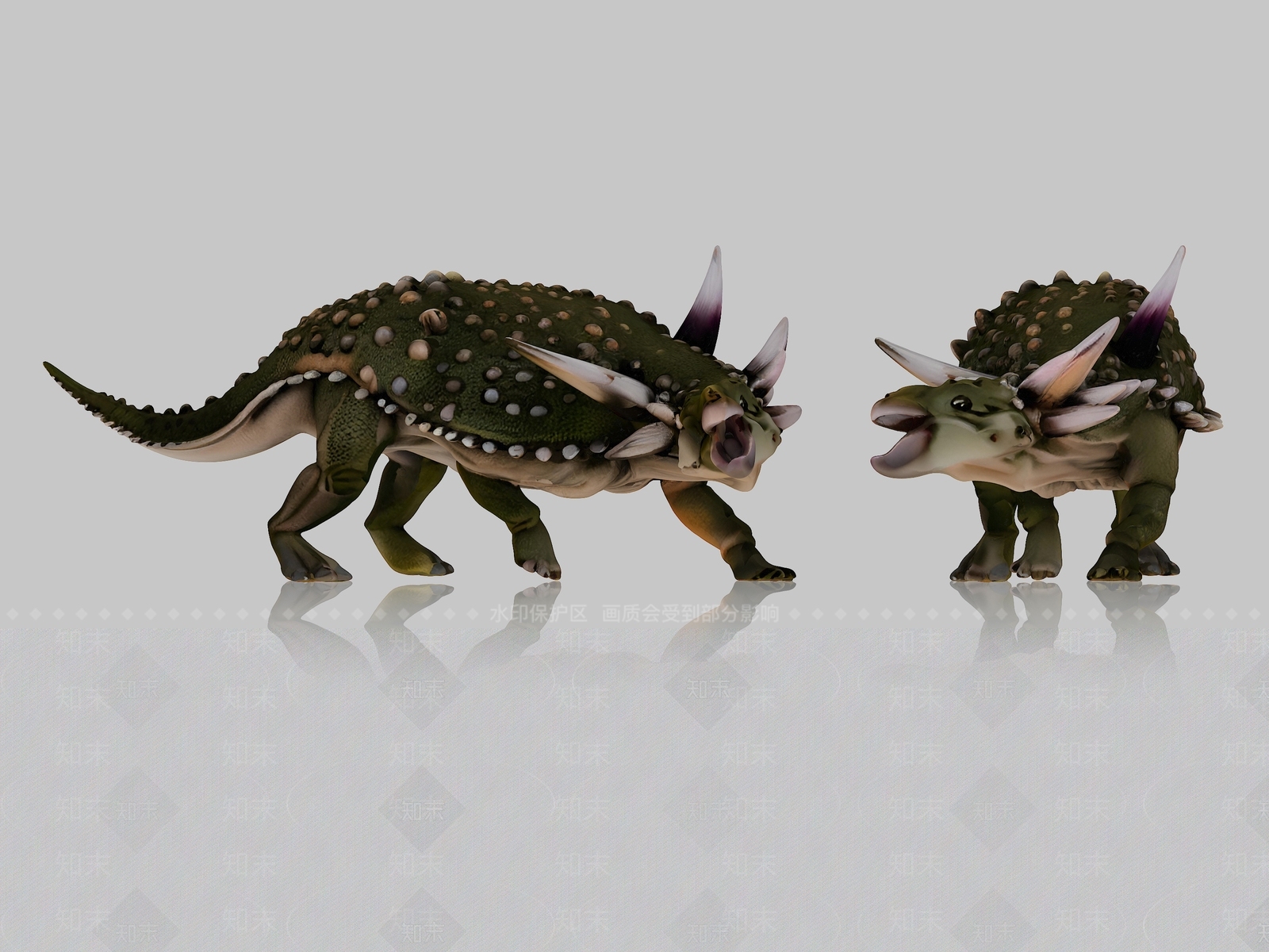 爬行类动物3D模型下载【ID:1191722050】
