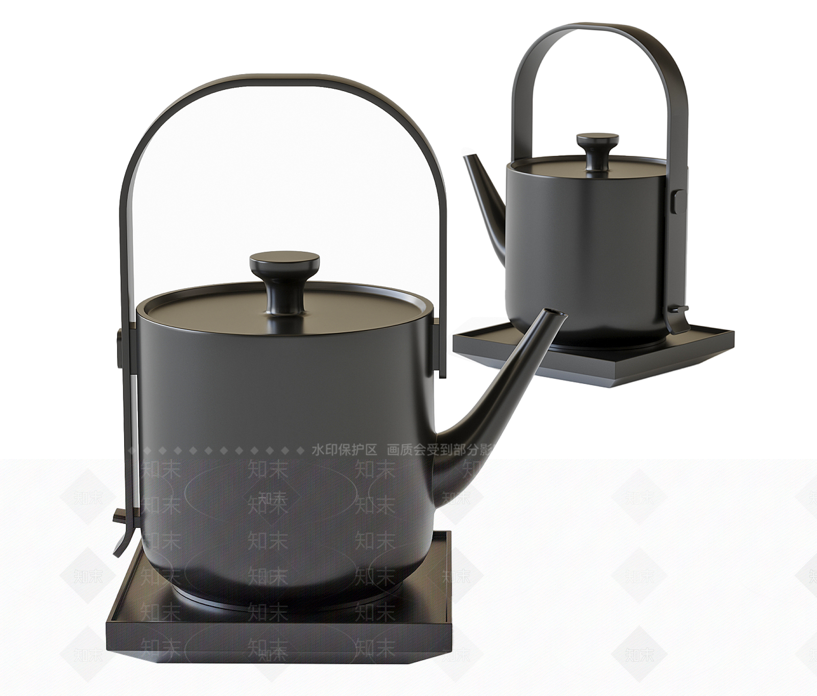 茶具3D模型下载【ID:1191725003】