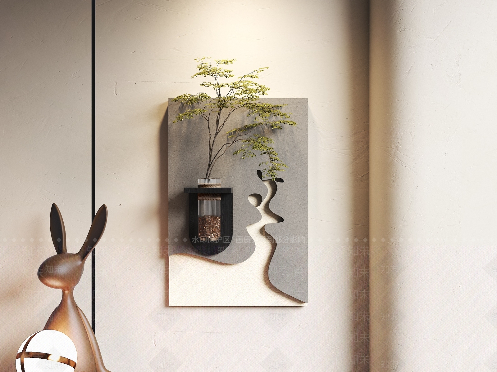 现代挂件3D模型下载【ID:1191740318】
