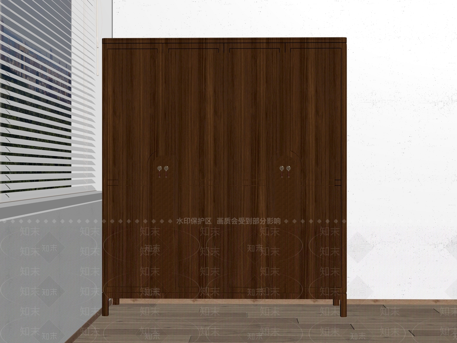 中古衣柜SU模型下载【ID:1191743955】