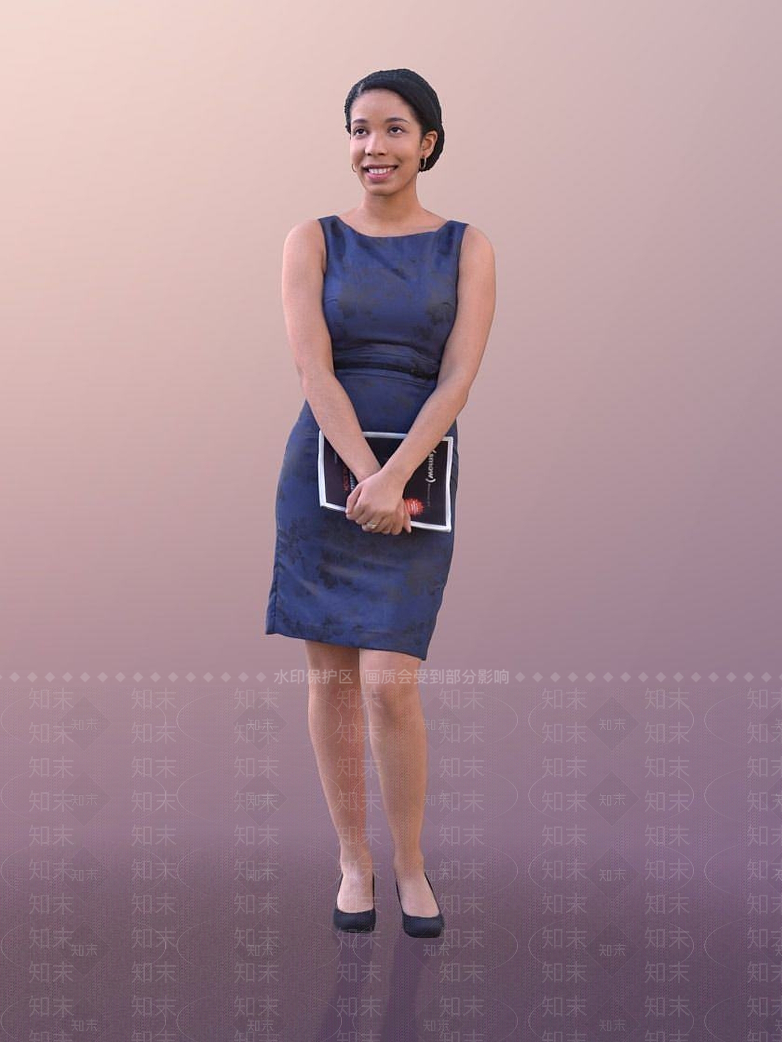 现代休闲人物3D模型下载【ID:1191757785】