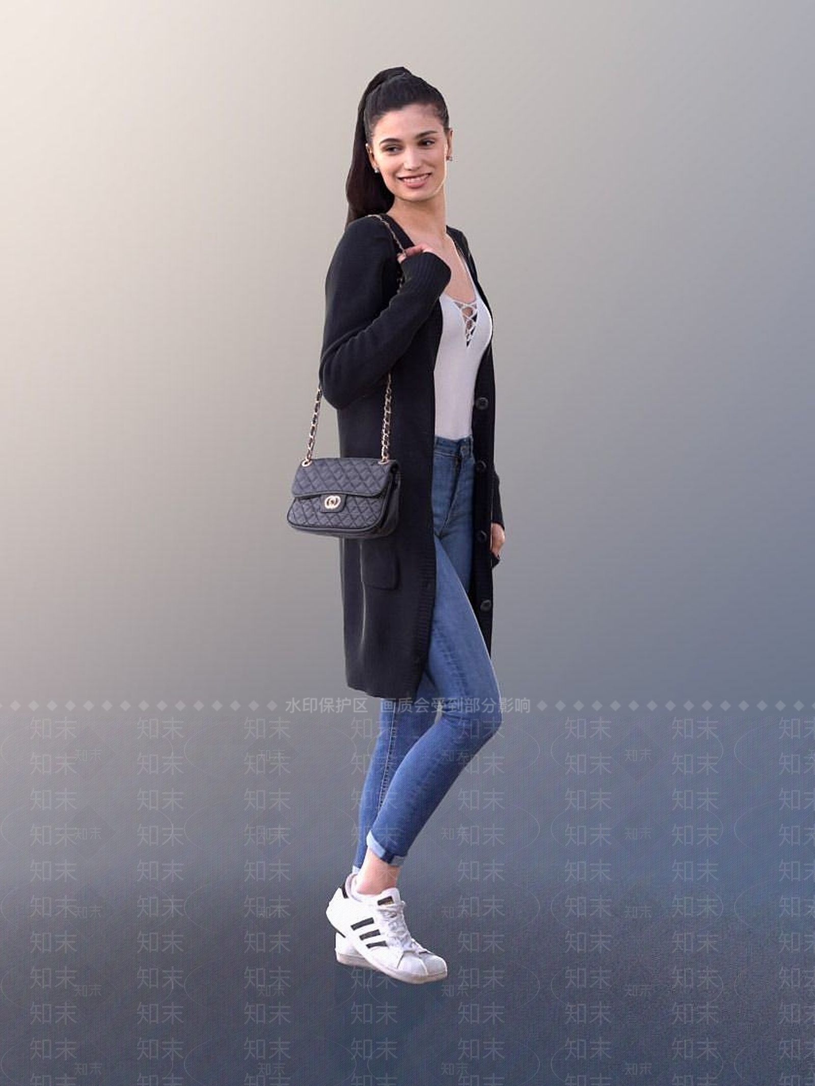 现代休闲人物3D模型下载【ID:1191757706】