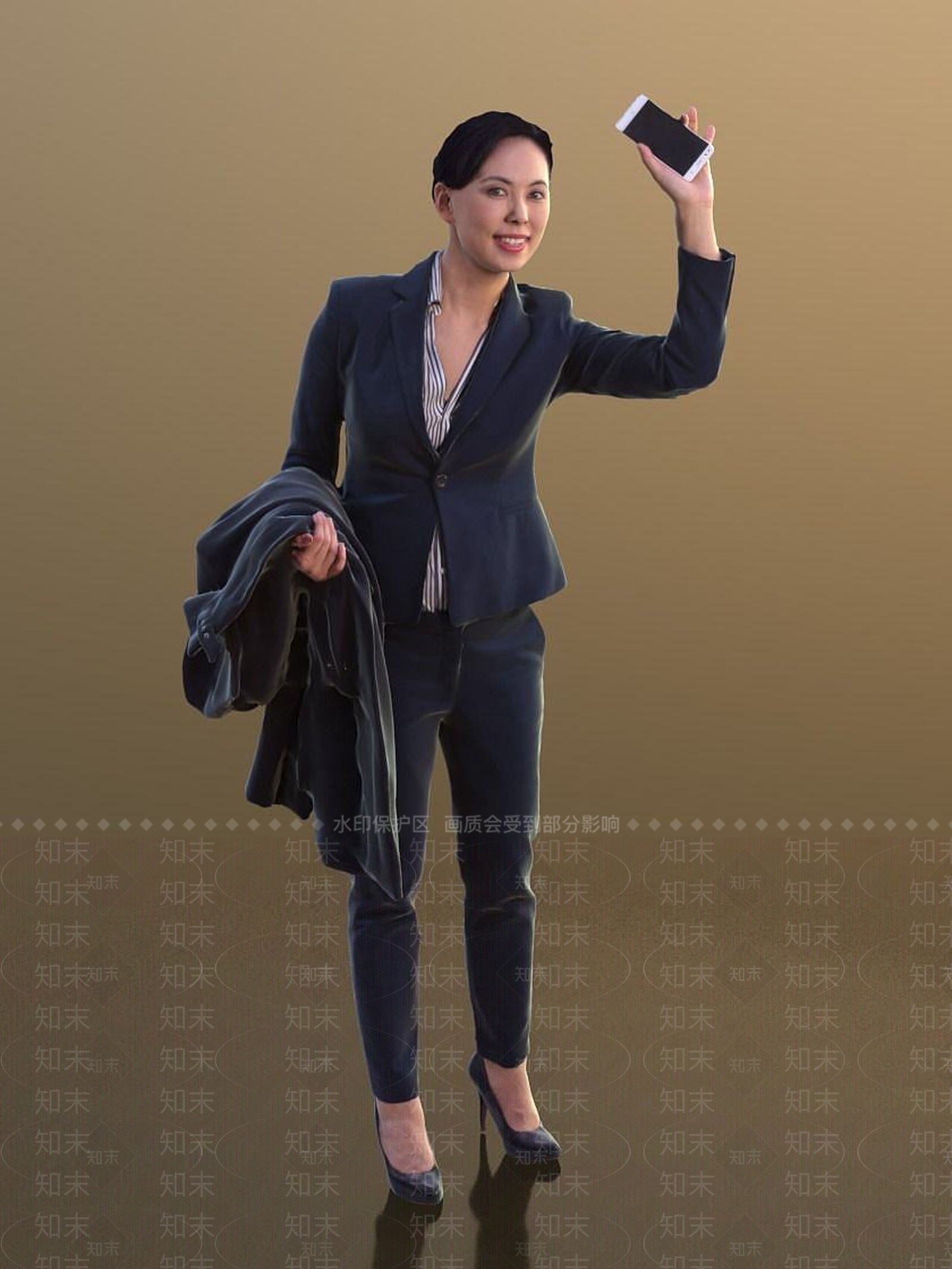 现代休闲人物3D模型下载【ID:1191758290】