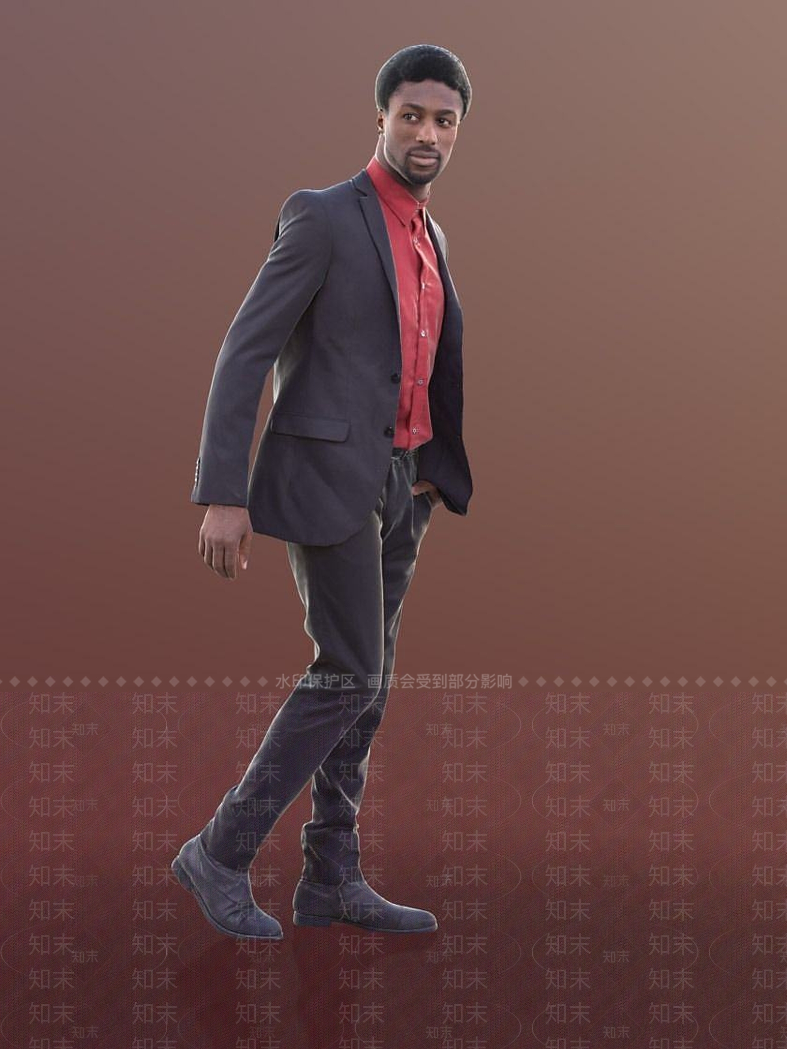 现代休闲人物3D模型下载【ID:1191758928】