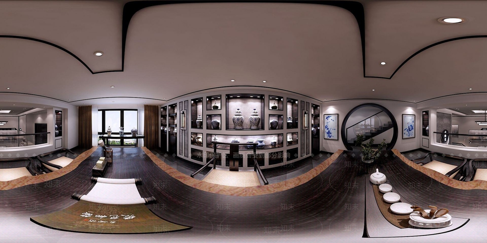 现代陶瓷文化展馆3D模型下载【ID:1191760404】