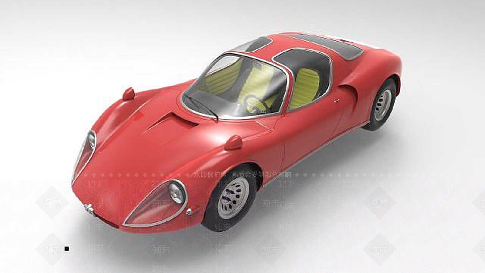 现代跑车3D模型下载【ID:1191762943】