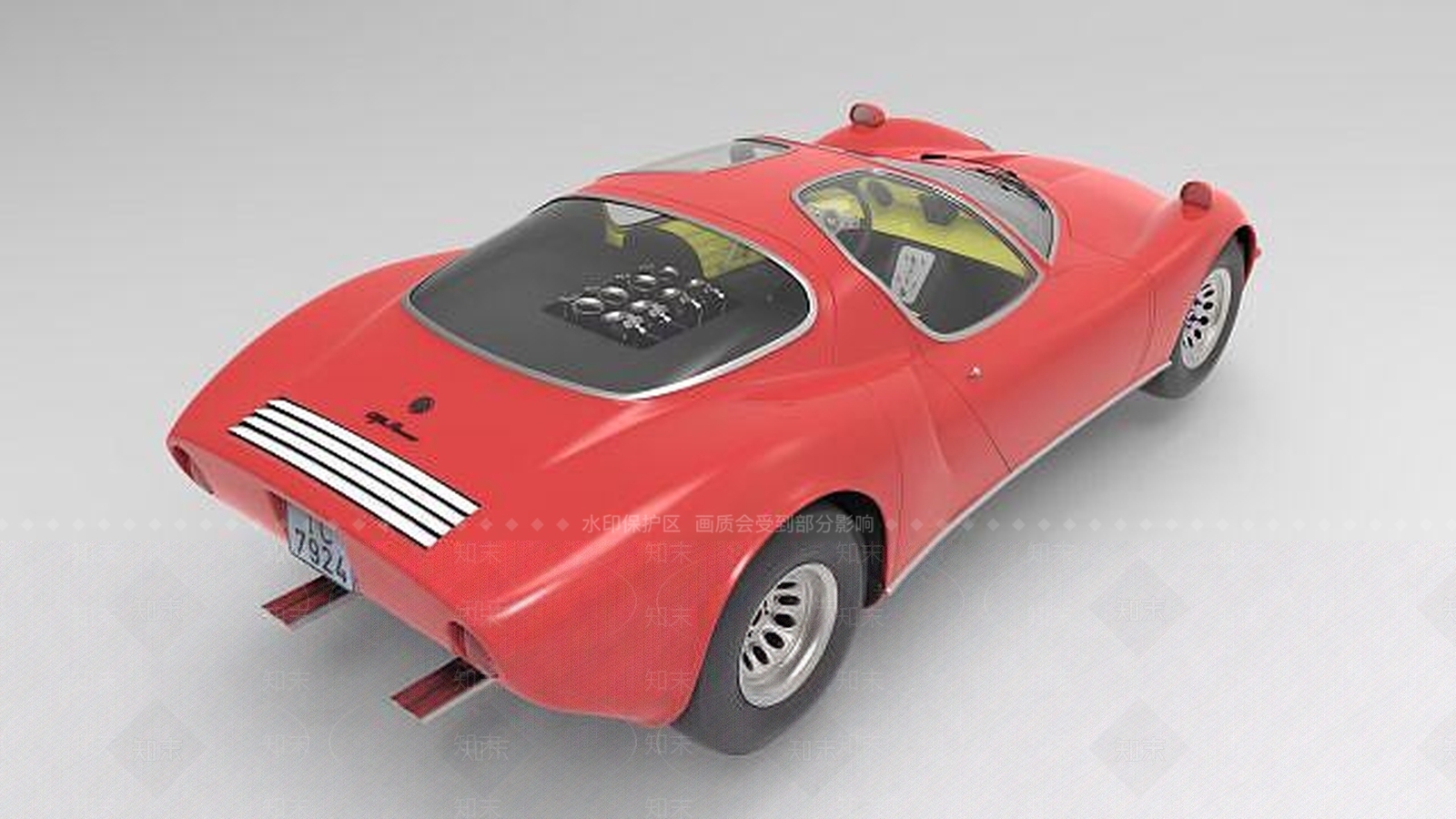 现代跑车3D模型下载【ID:1191762943】