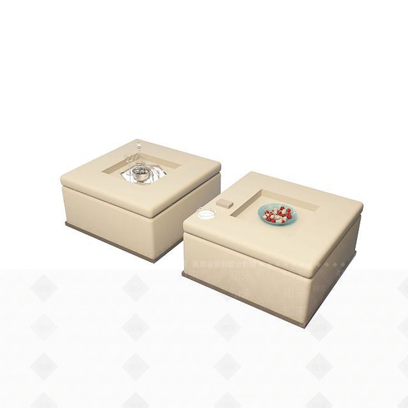 现代书桌3D模型下载【ID:1199366444】