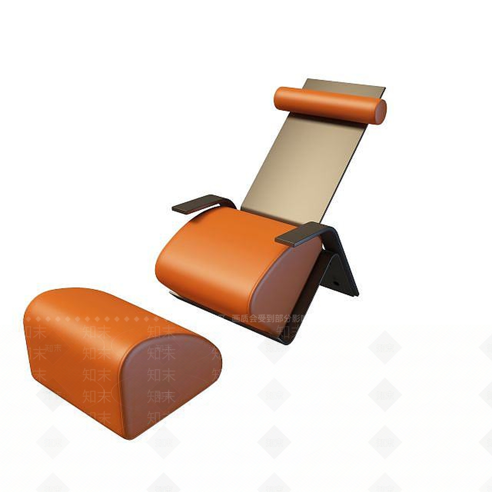 现代双人沙发3D模型下载【ID:1199361847】
