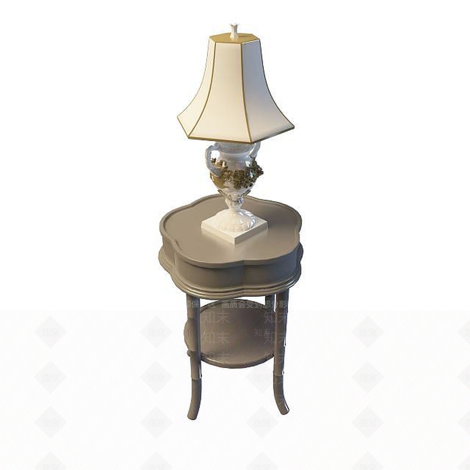 现代书桌3D模型下载【ID:1199361569】