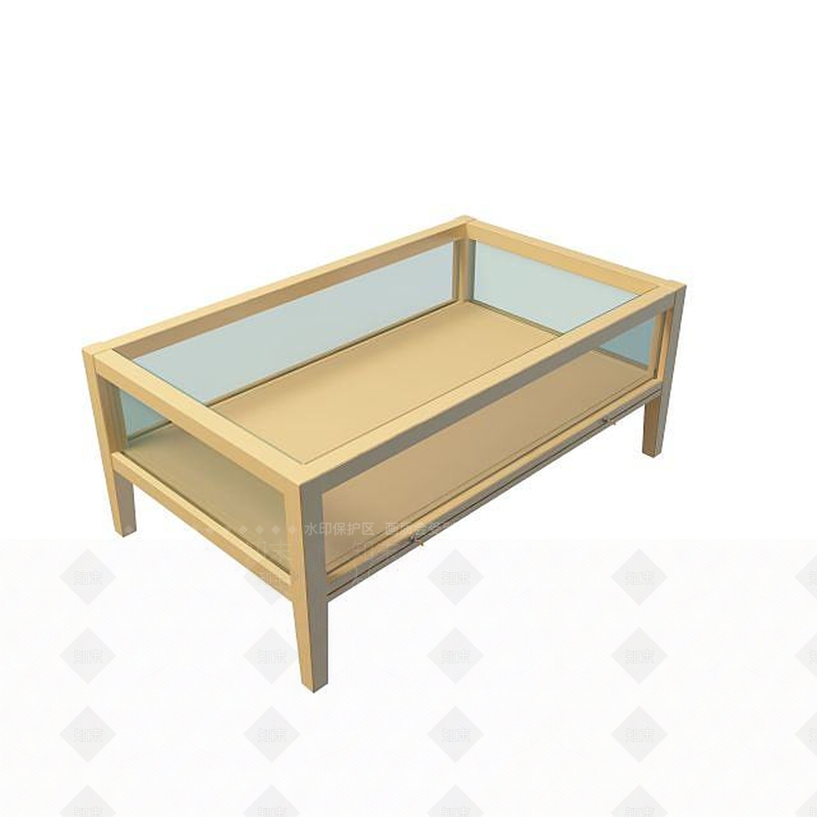 现代书桌3D模型下载【ID:1199361188】