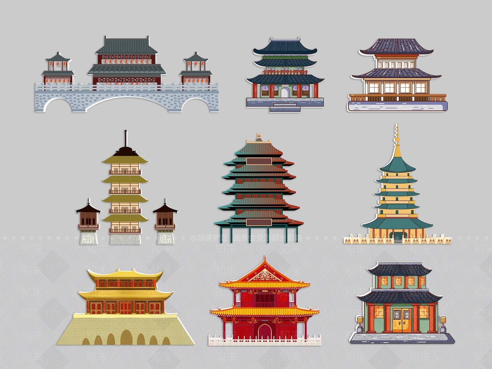 中式古建筑SU模型下载【ID:1191781312】