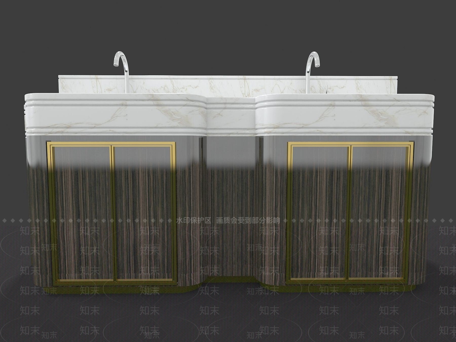 现代洗手台3D模型下载【ID:1191788216】