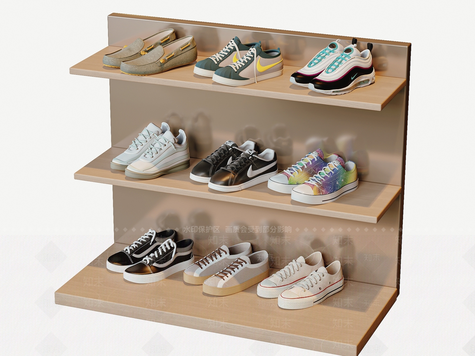 鞋子3D模型下载【ID:1191795022】