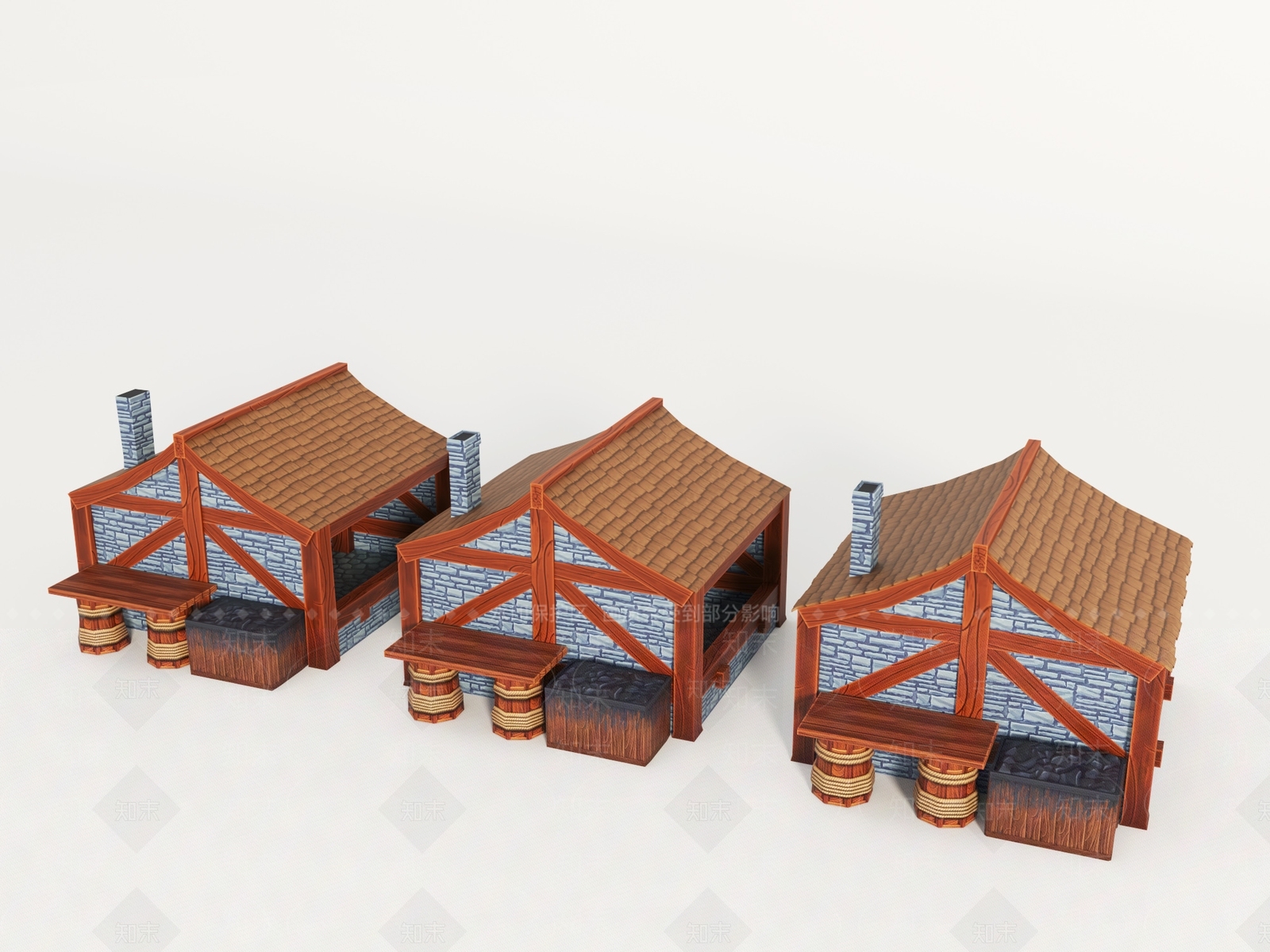 欧式其他公共建筑3D模型下载【ID:1191797262】