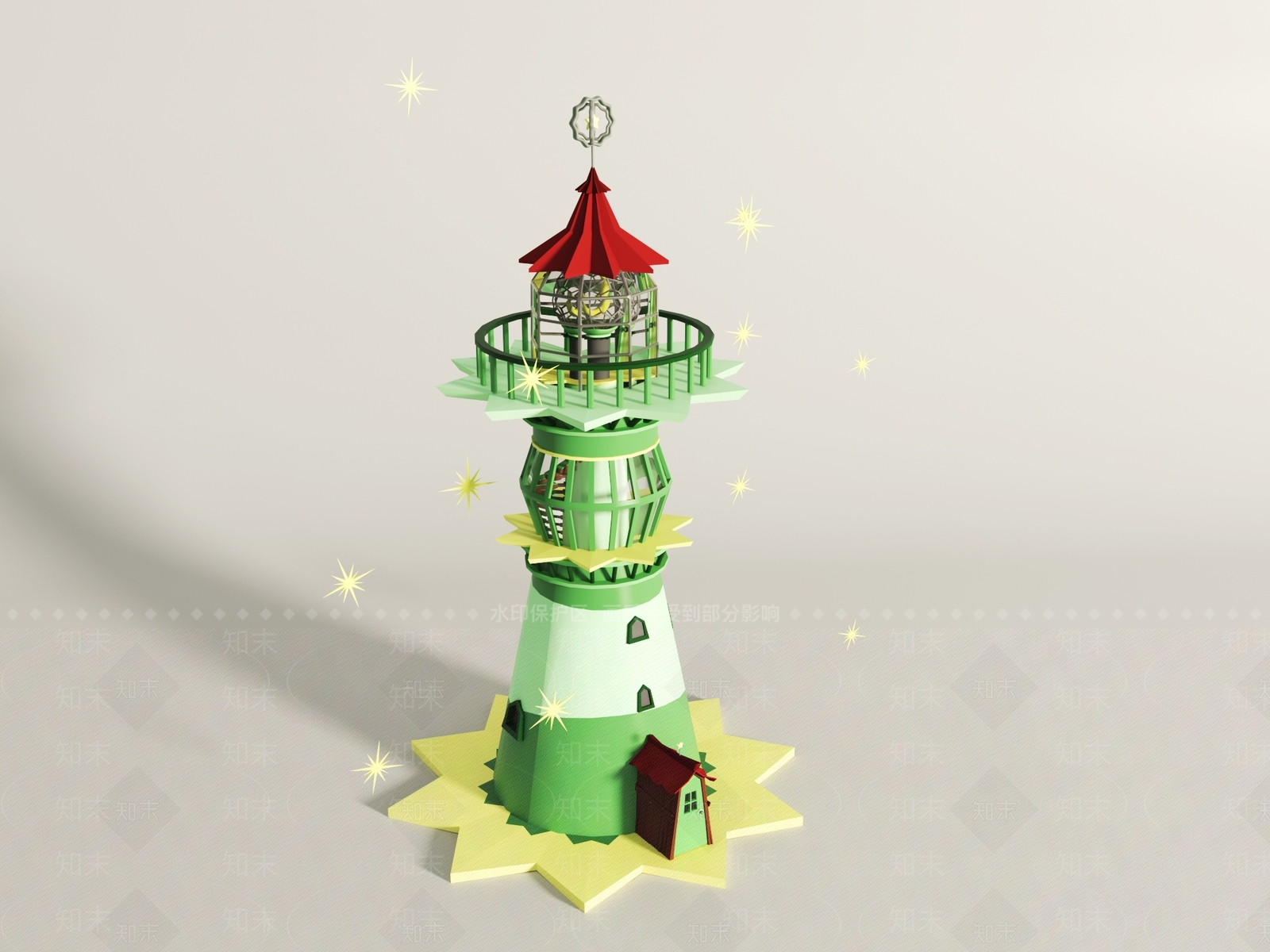 欧式其他公共建筑3D模型下载【ID:1191803661】