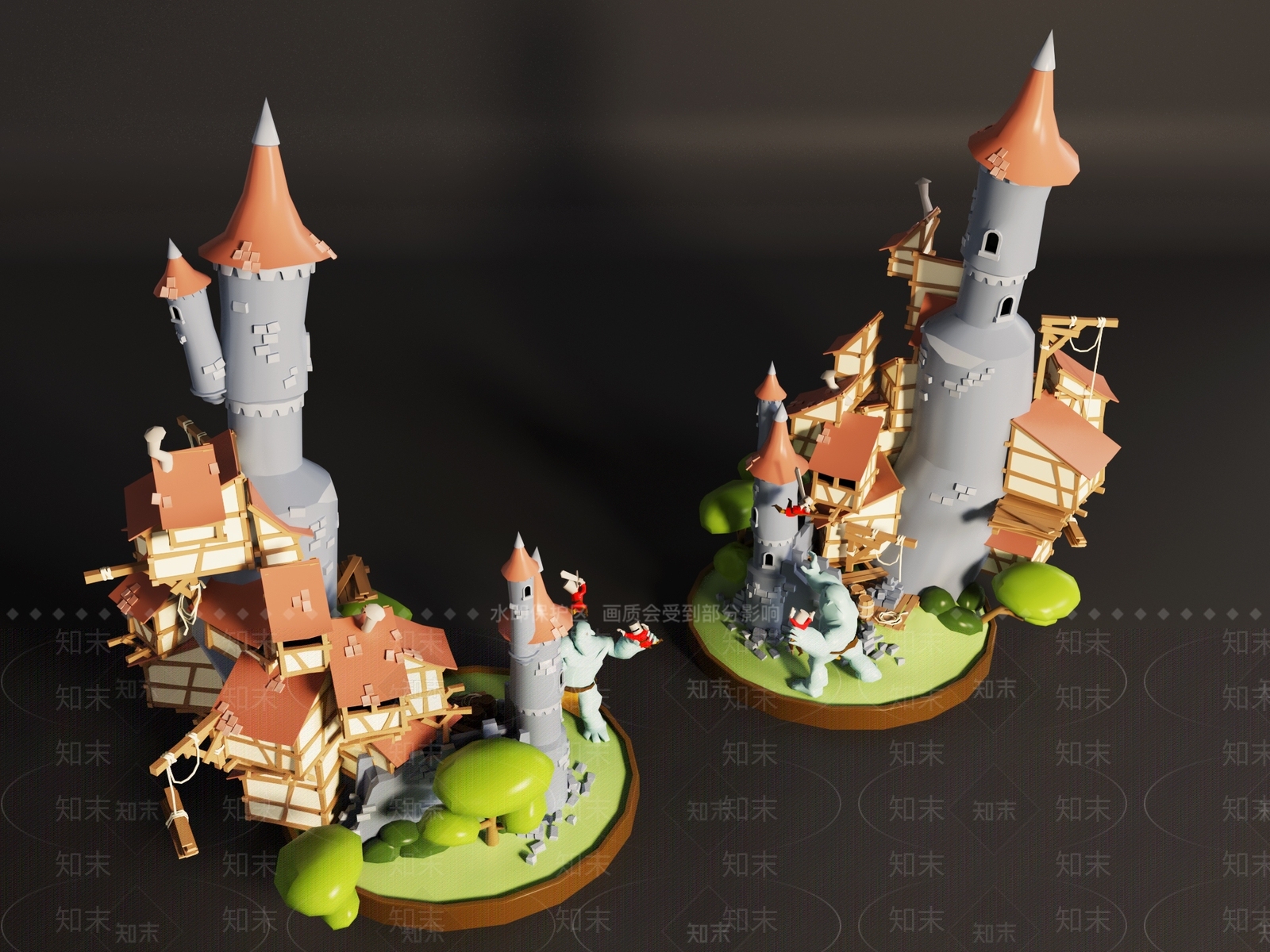 欧式其他公共建筑3D模型下载【ID:1191800389】