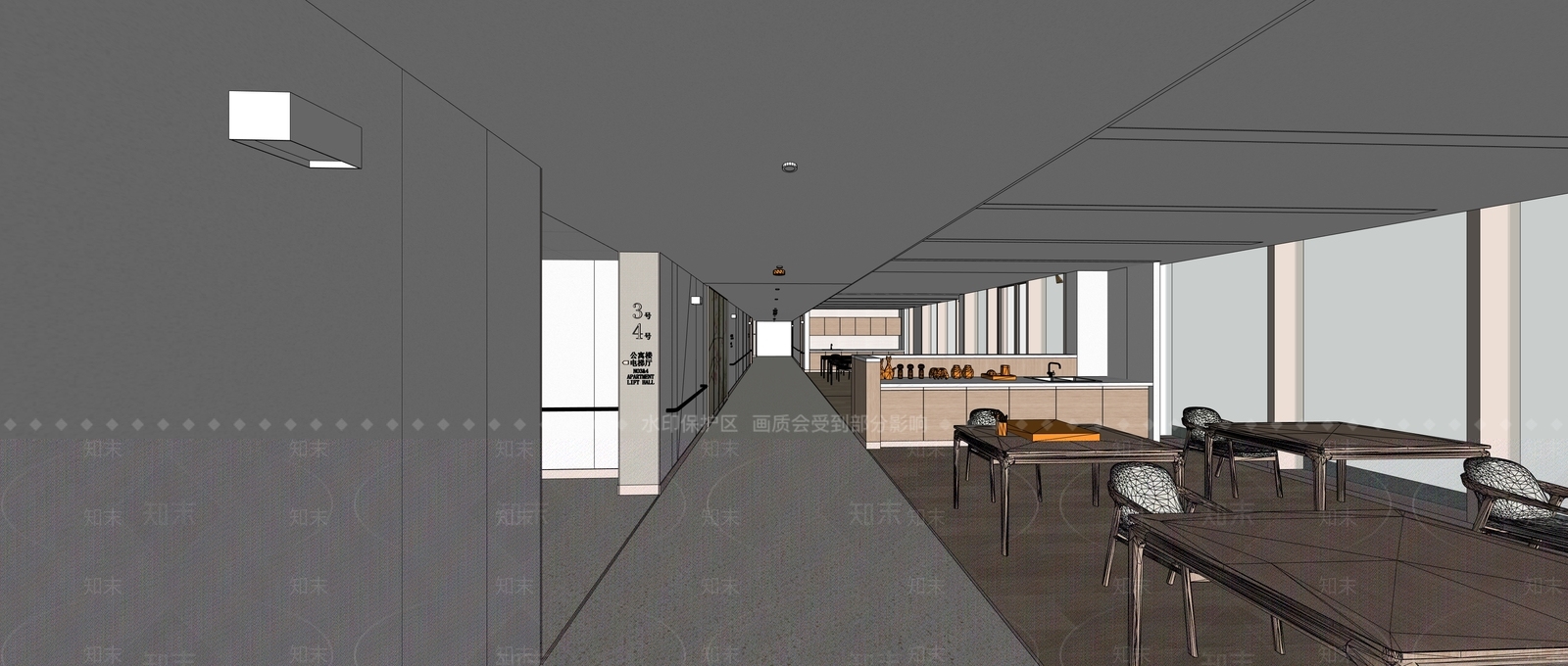 现代儿童活动空间SU模型下载【ID:1191806259】