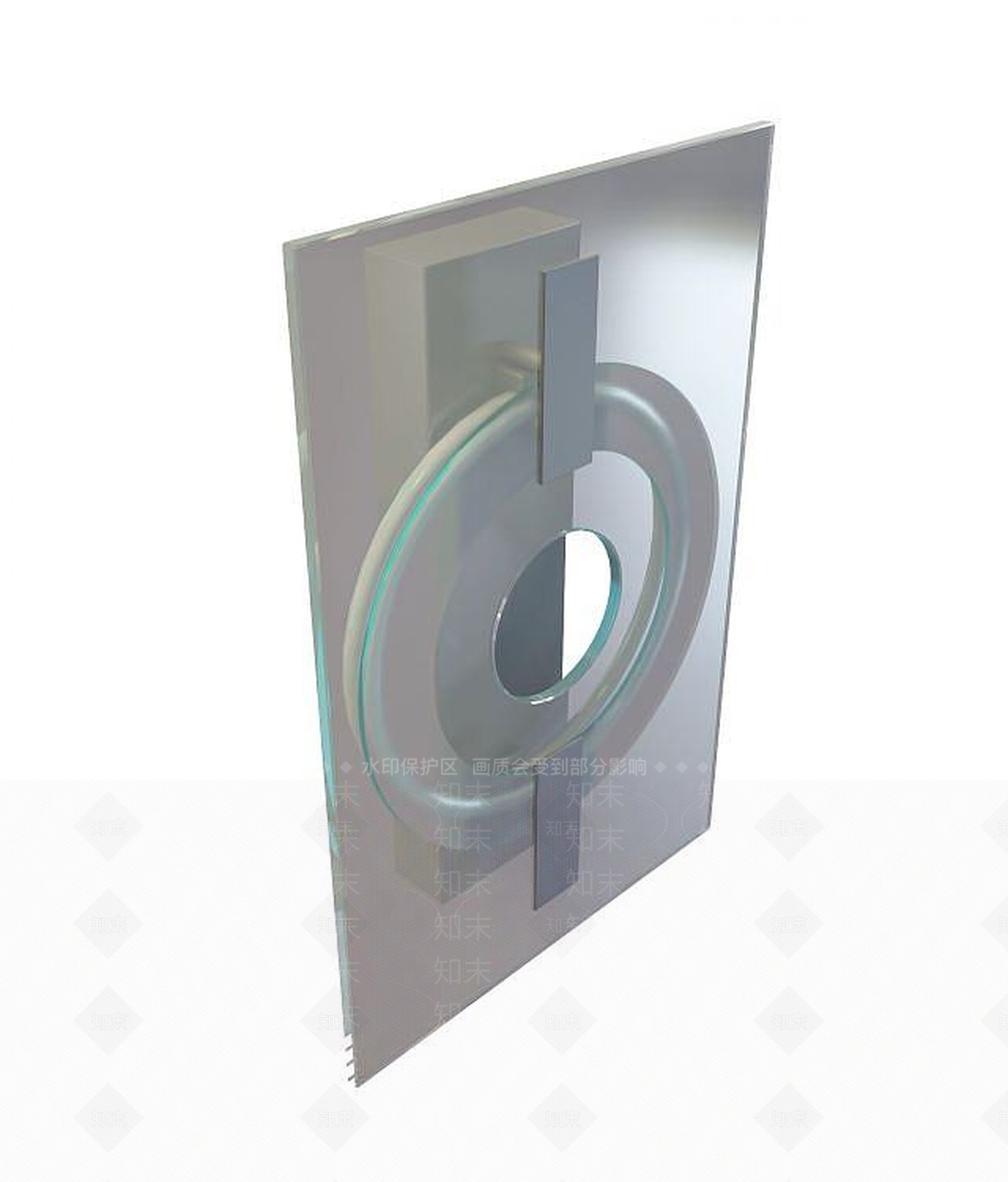 现代客厅壁灯3D模型下载【ID:1191806250】