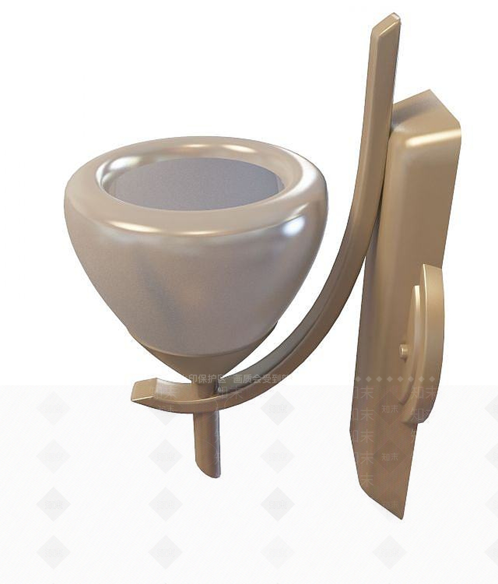 现代床头壁灯3D模型下载【ID:1191807891】