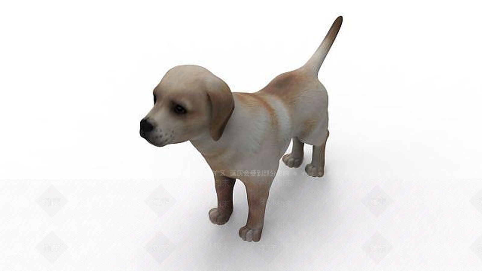 现代小狗3D模型下载【ID:1191811273】