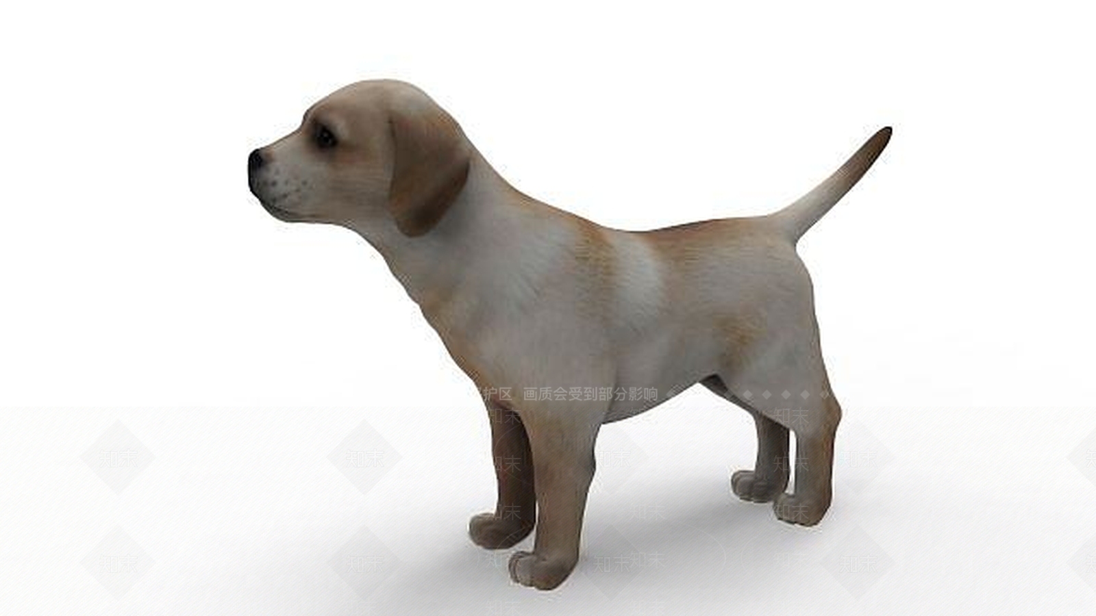 现代小狗3D模型下载【ID:1191811273】