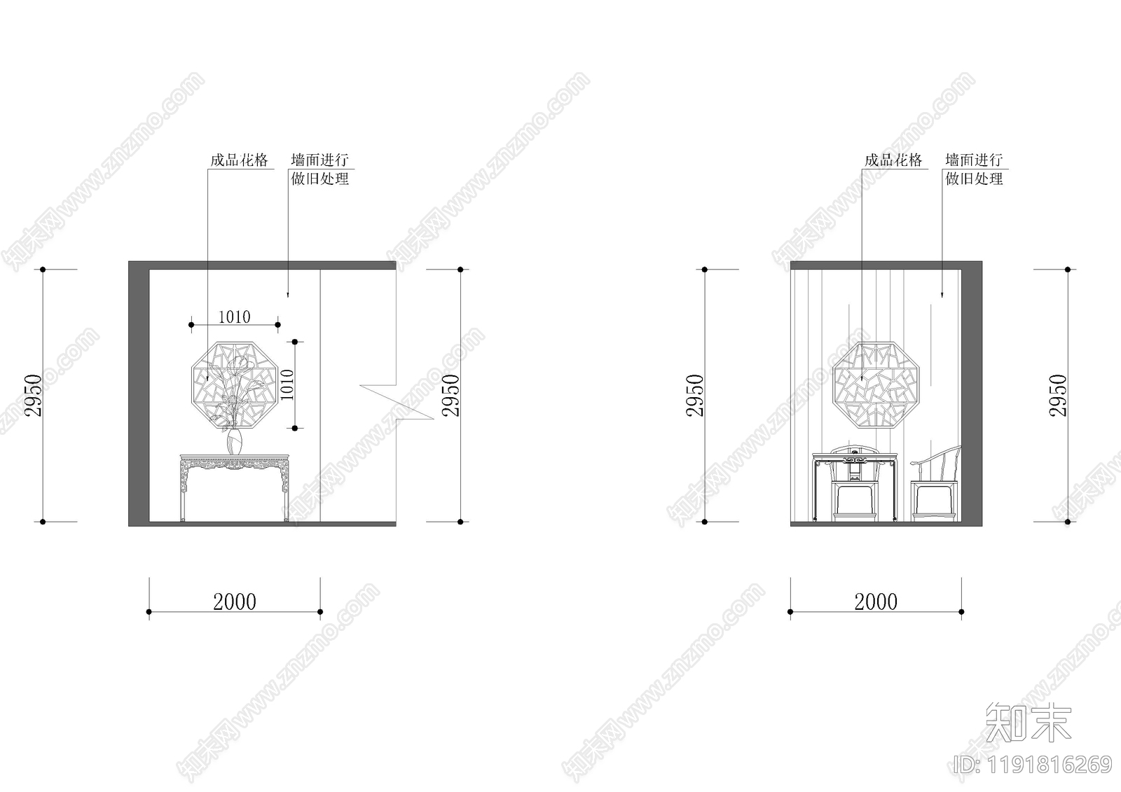 现代其他商业空间cad施工图下载【ID:1191816269】