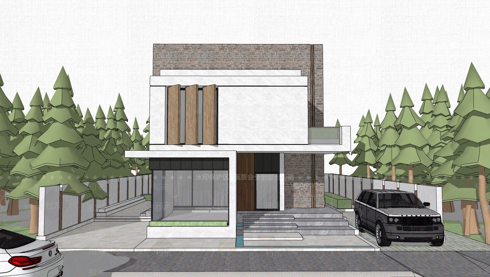 现代新中式其他农业建筑SU模型下载【ID:1191817101】