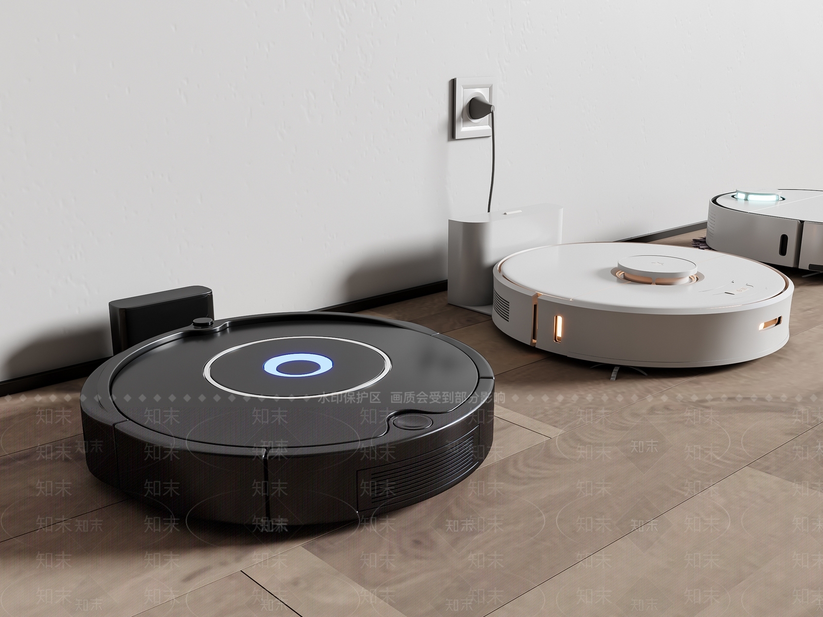 扫地机器人3D模型下载【ID:1191821643】