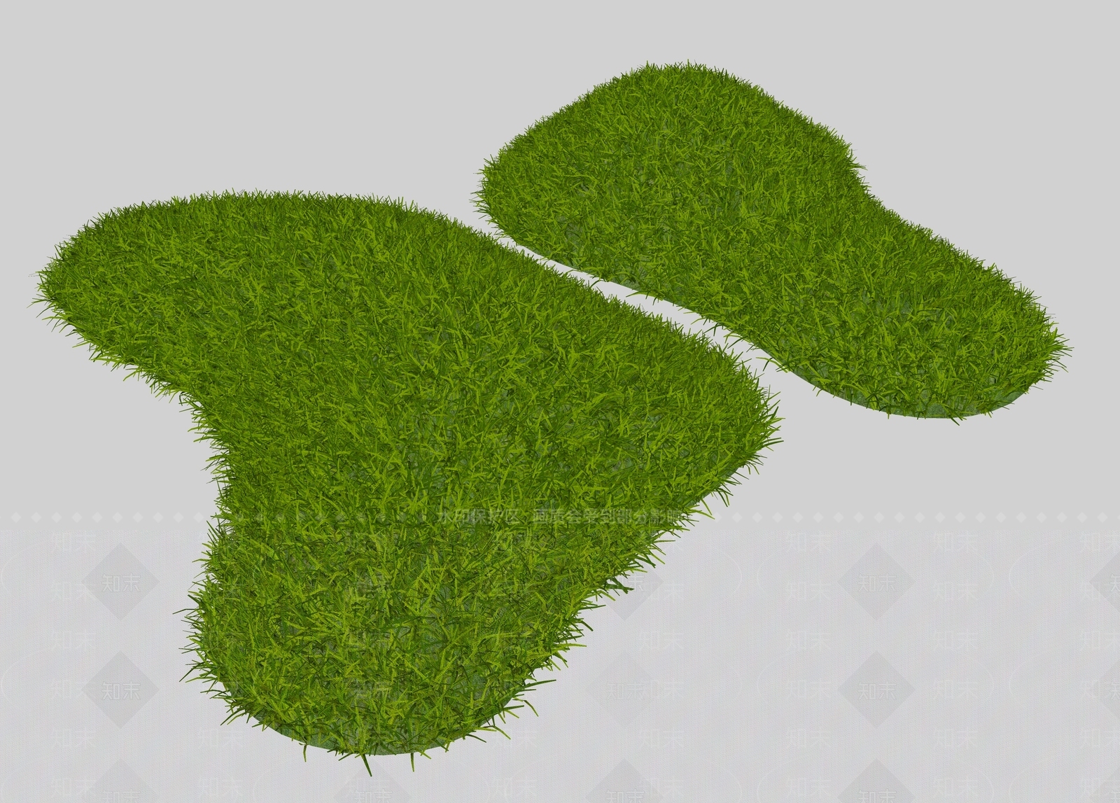 现代微地形SU模型下载【ID:1191825145】