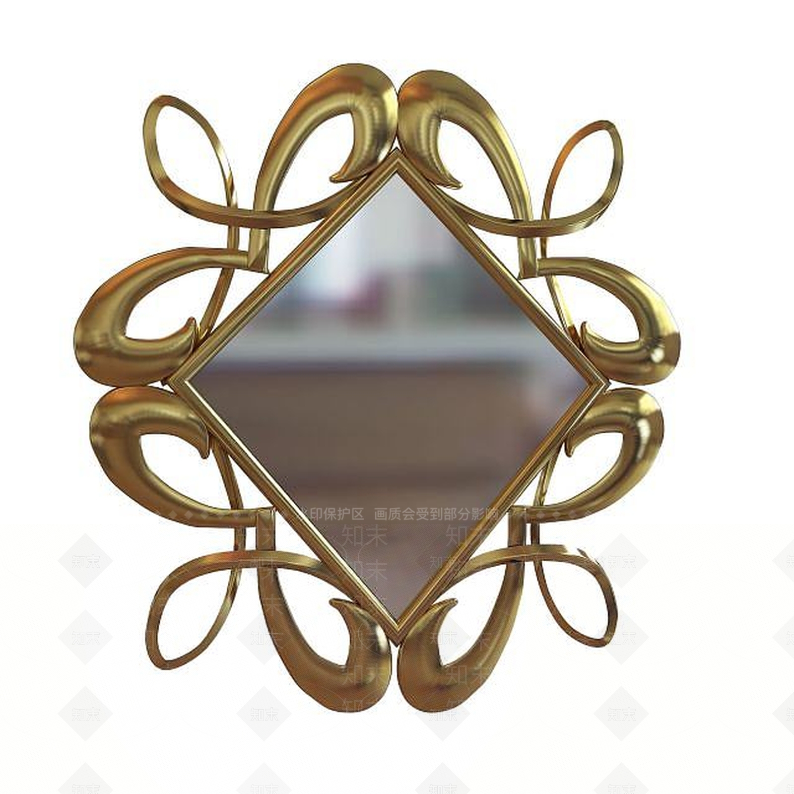 现代摆件组合3D模型下载【ID:1191825494】