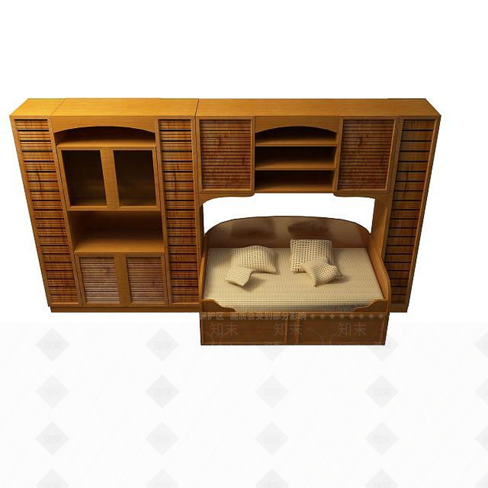 现代衣柜3D模型下载【ID:1191828186】