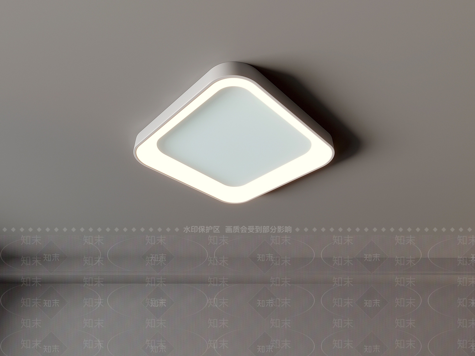现代灯具组合3D模型下载【ID:1191829493】