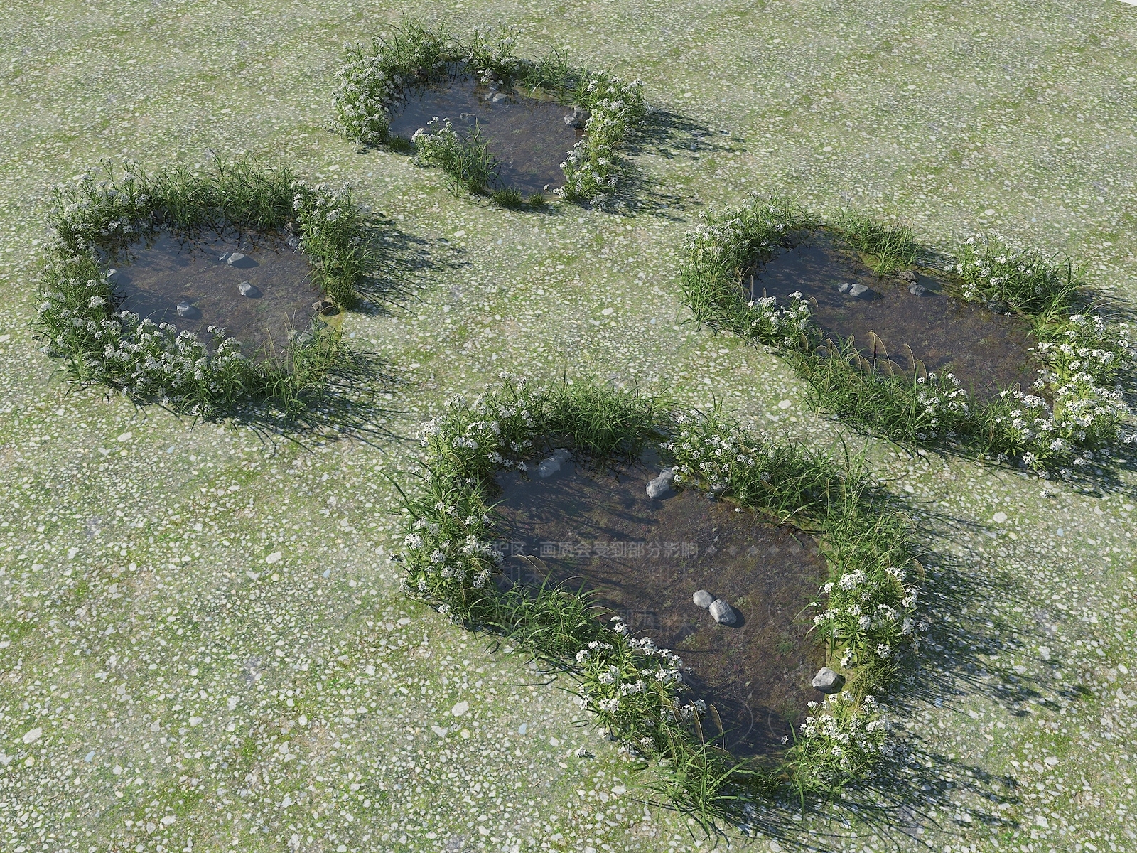 现代新中式其他景观3D模型下载【ID:1191830776】