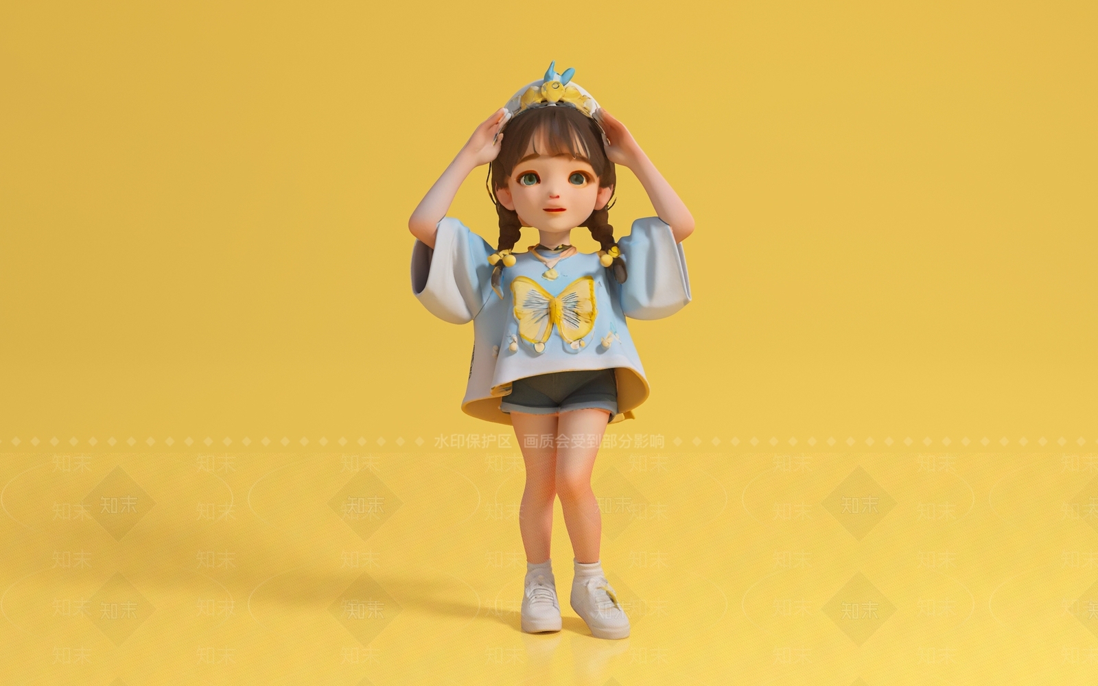 女人3D模型下载【ID:1191830956】