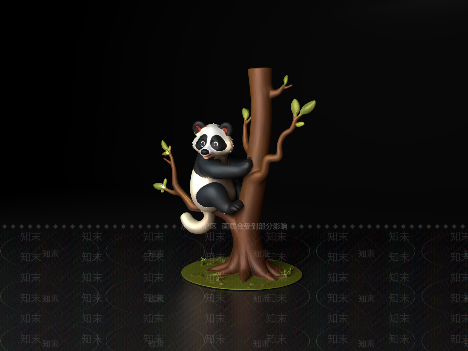爬行类动物3D模型下载【ID:1191832892】