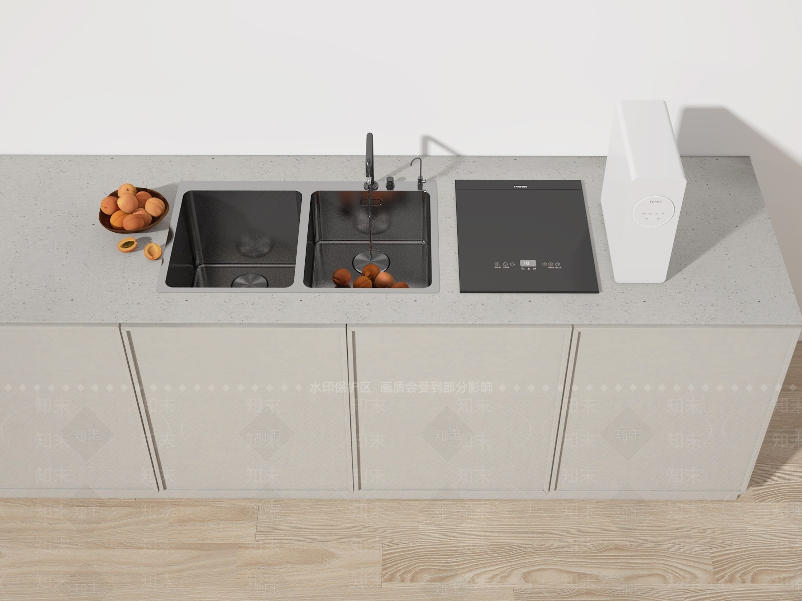 橱柜3D模型下载【ID:1191834648】