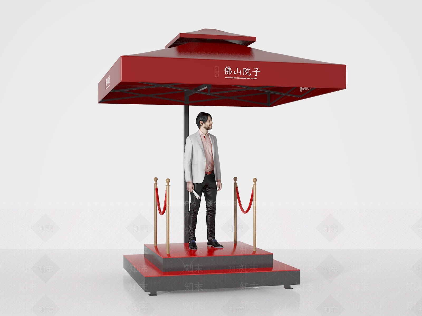 现代亭子3D模型下载【ID:1191834922】