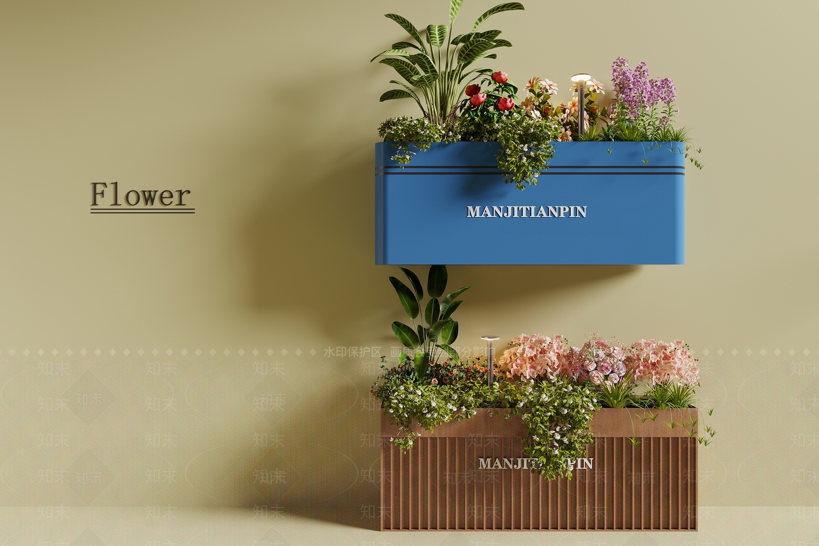 花草SU模型下载【ID:1191838870】