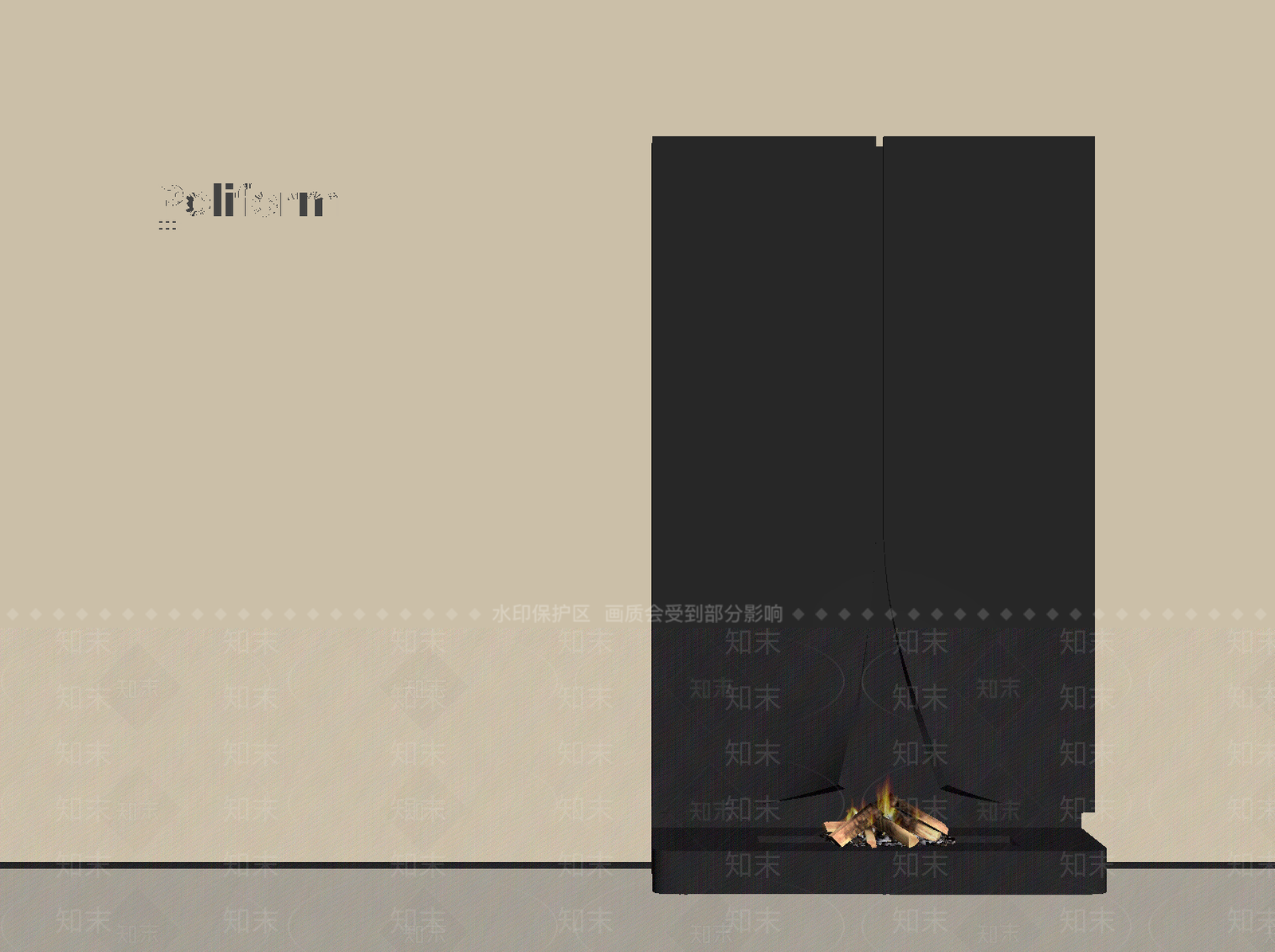 法式壁炉SU模型下载【ID:1191838915】