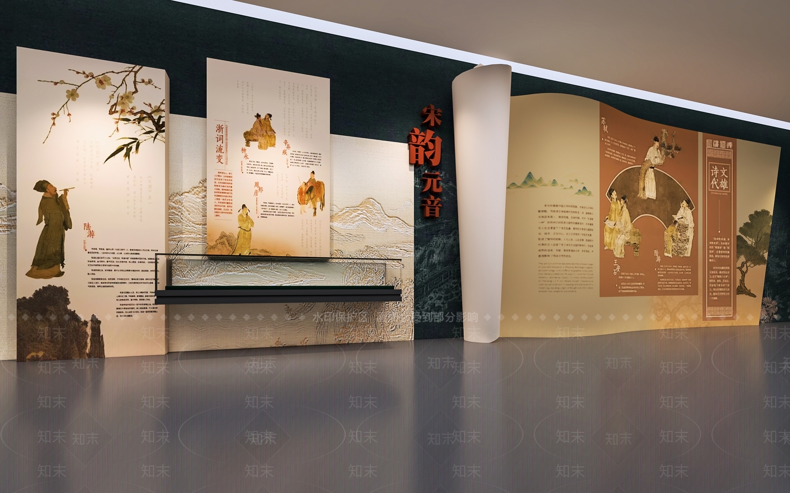 中式新中式博物馆3D模型下载【ID:1191840471】