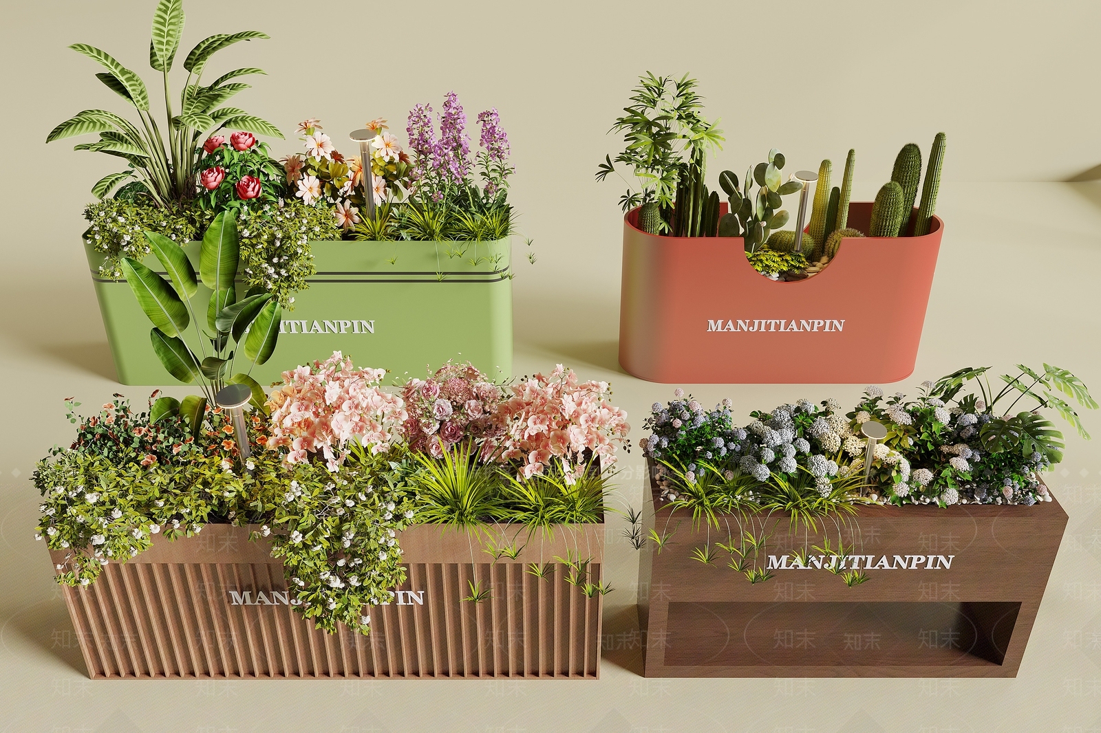 花草SU模型下载【ID:1191844455】