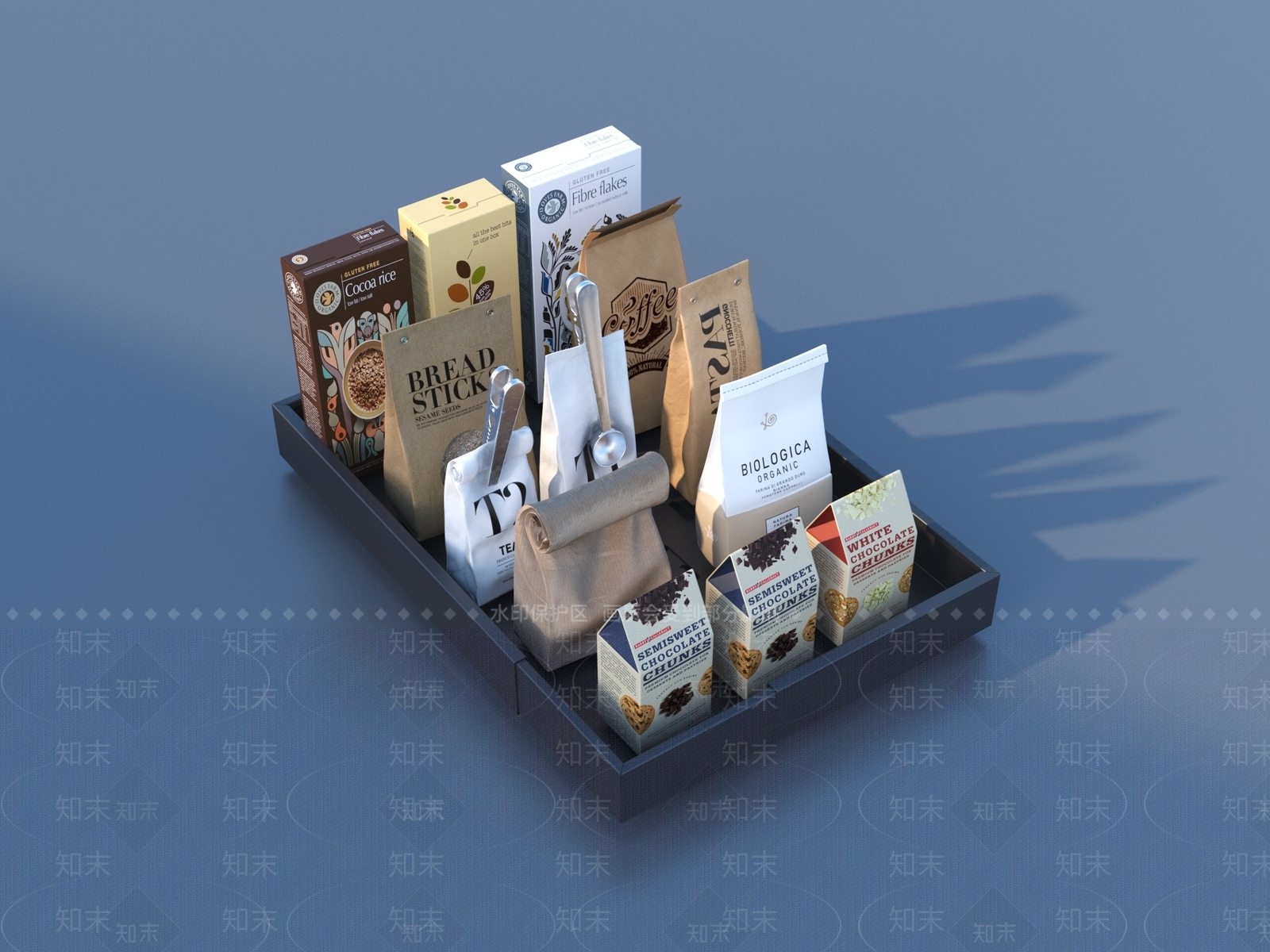 厨房用品3D模型下载【ID:1191846994】