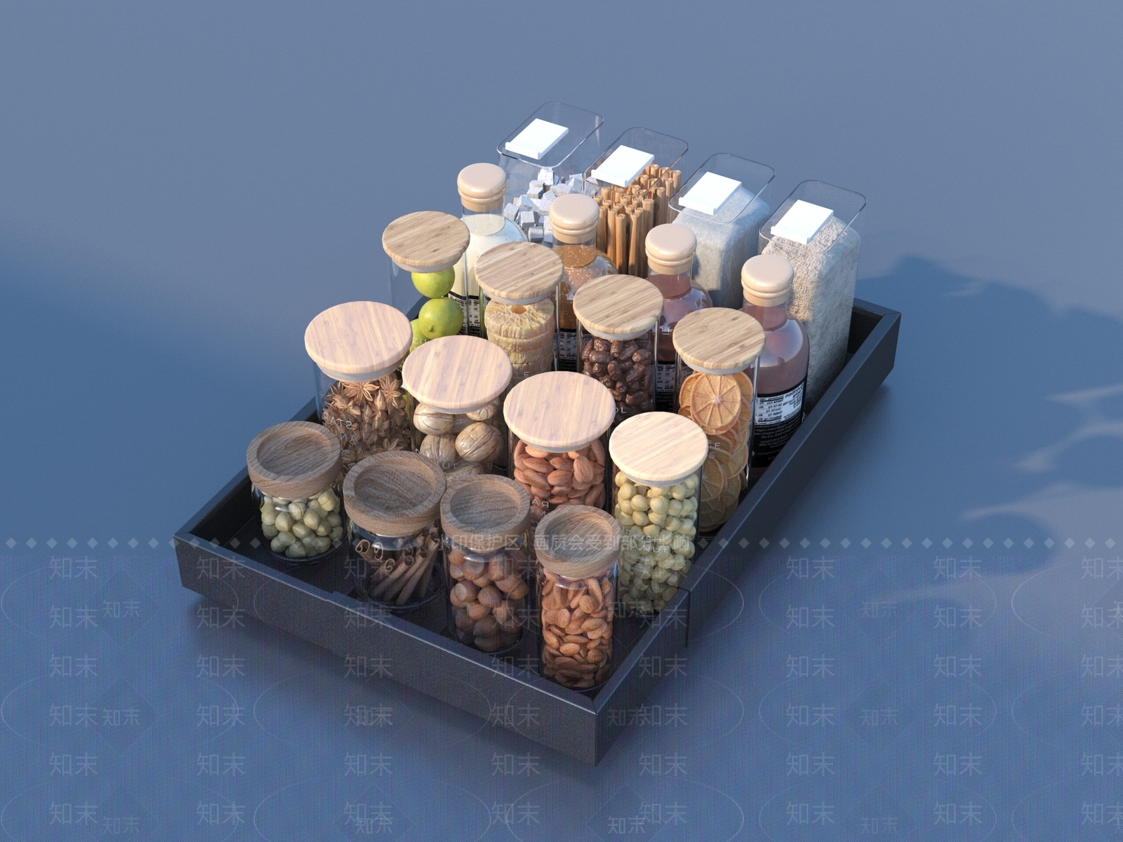 厨房用品3D模型下载【ID:1191847695】
