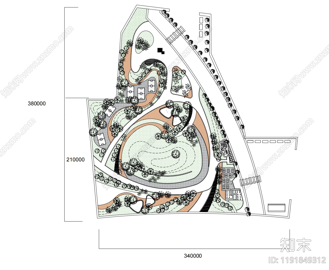 体育公园施工图下载【ID:1191849312】